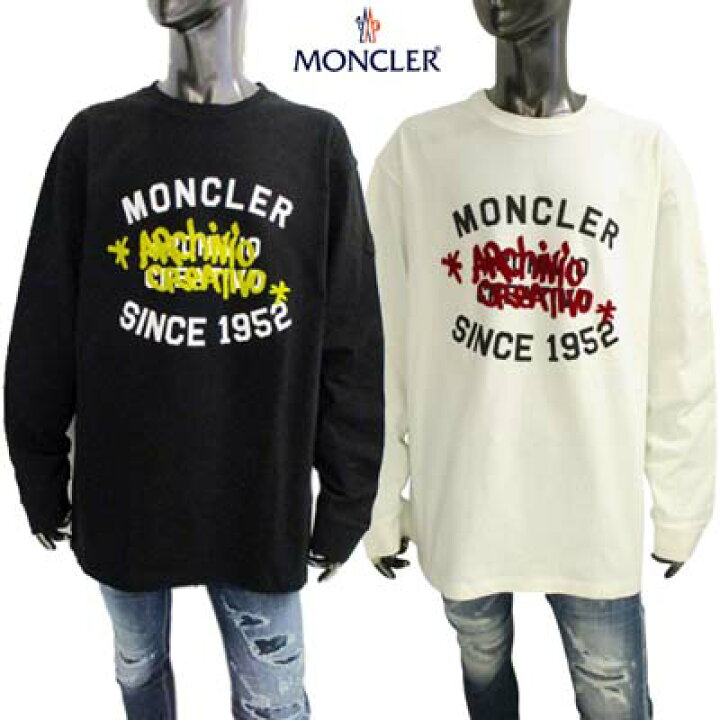 楽天市場】モンクレール MONCLER メンズ トップス ロンT 長袖 ロングT 