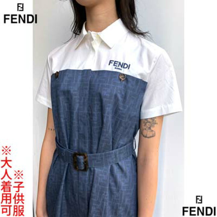 楽天市場】フェンディ FENDI キッズ 子供服 ガールズ ワンピース  