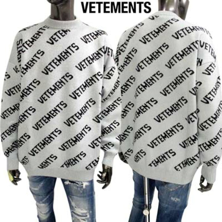 楽天市場】ヴェトモン VETEMENTS メンズ トップス セーター ニット  