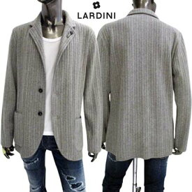 ラルディーニ LARDINI メンズ アウター ジャケット ブレザー サイドポケット・取り外し可ブートニエール付きシングルブレストカシミヤジャケット グレー ITLJM70 IT61006 910 (R176000) 322 2023年秋冬新作 【送料無料】 【smtb-TK】