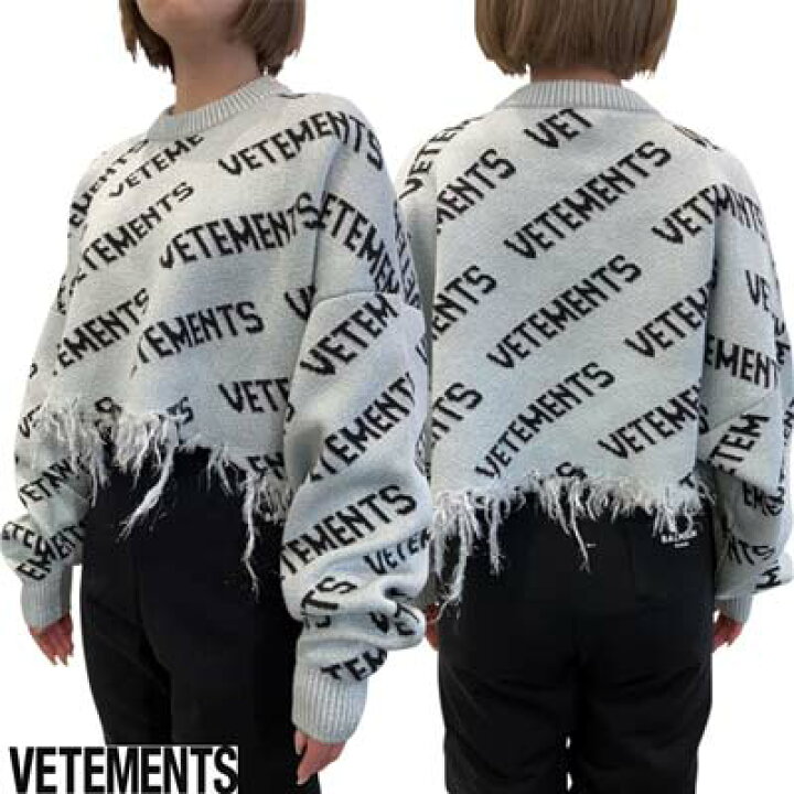 楽天市場】ヴェトモン VETEMENTS レディース セーター ニット 