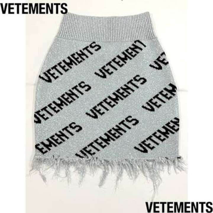 楽天市場】ヴェトモン VETEMENTS レディース ミニスカート ニット  