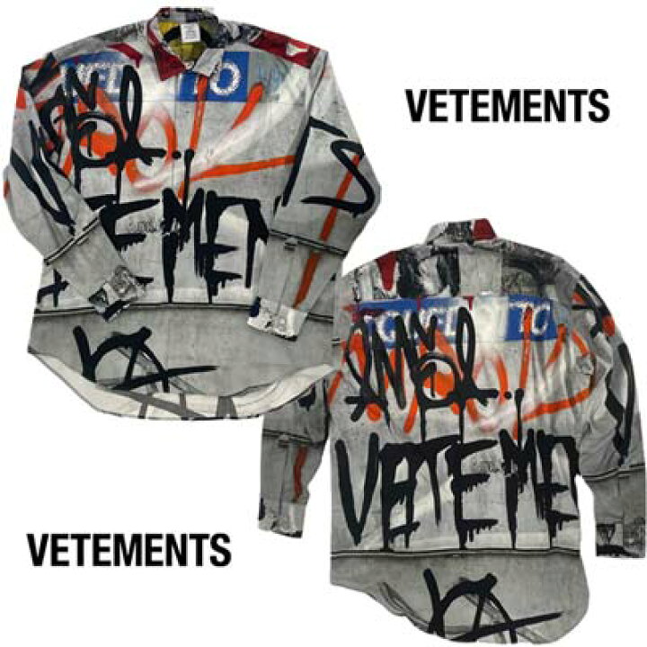 楽天市場】ヴェトモン VETEMENTS メンズ トップス シャツ 長袖  