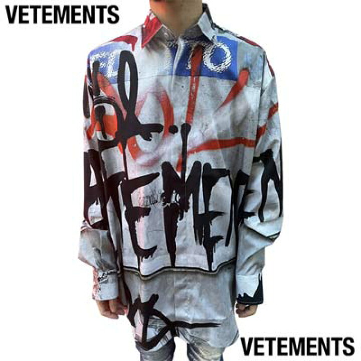 楽天市場】ヴェトモン VETEMENTS メンズ トップス シャツ 長袖  