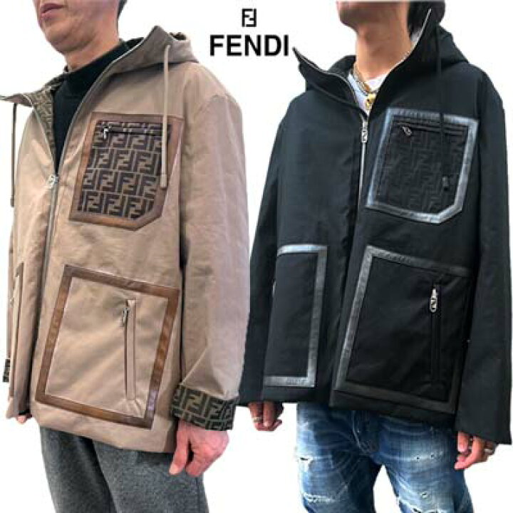 楽天市場】フェンディ FENDI メンズ アウター ジャケット 2色 マルチ 