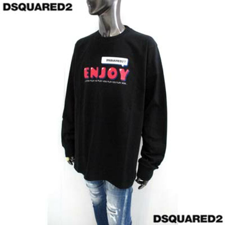楽天市場】ディースクエアード DSQUARED2 メンズ ロンT ロングTシャツ 