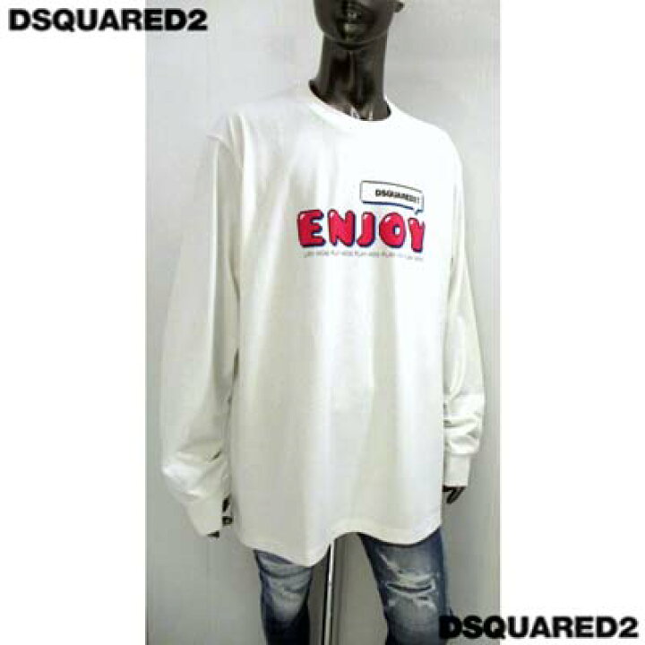 楽天市場】ディースクエアード DSQUARED2 メンズ ロンT ロングTシャツ  