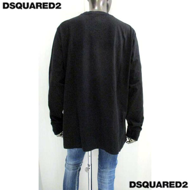 楽天市場】ディースクエアード DSQUARED2 メンズ ロンT ロングTシャツ 