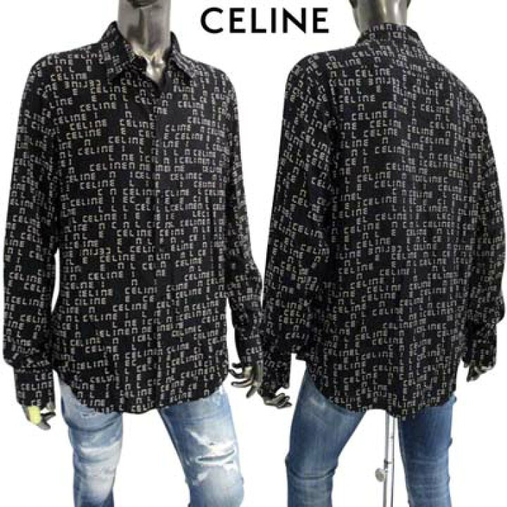 楽天市場】セリーヌ CELINE メンズ トップス カジュアルシャツ 長袖 