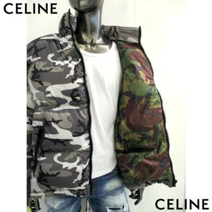 楽天市場】セリーヌ CELINE メンズ アウター ダウンジャケット 表 