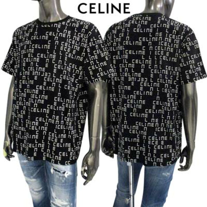 楽天市場】セリーヌ CELINE メンズ トップス Tシャツ 半袖 ロゴT 全体  
