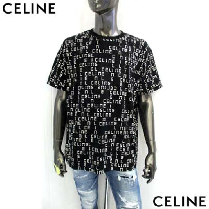 楽天市場】セリーヌ CELINE メンズ トップス Tシャツ 半袖 ロゴT 全体 