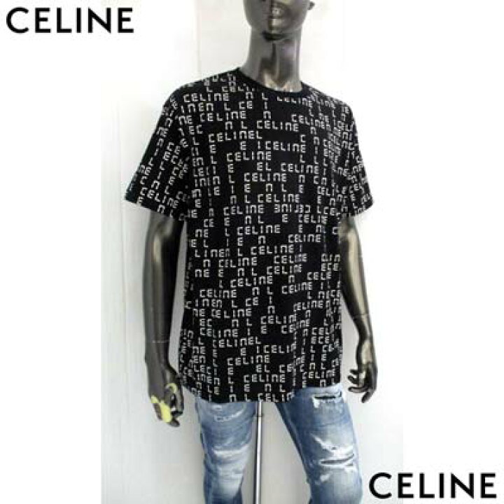 楽天市場】セリーヌ CELINE メンズ トップス Tシャツ 半袖 ロゴT 全体 