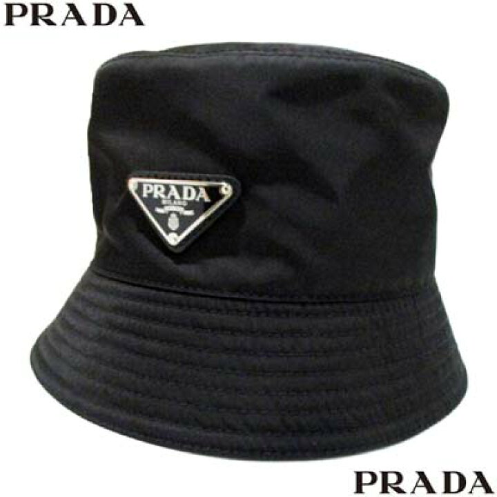 楽天市場】プラダ PRADA メンズ 帽子 バケットハット ユニセックス可 