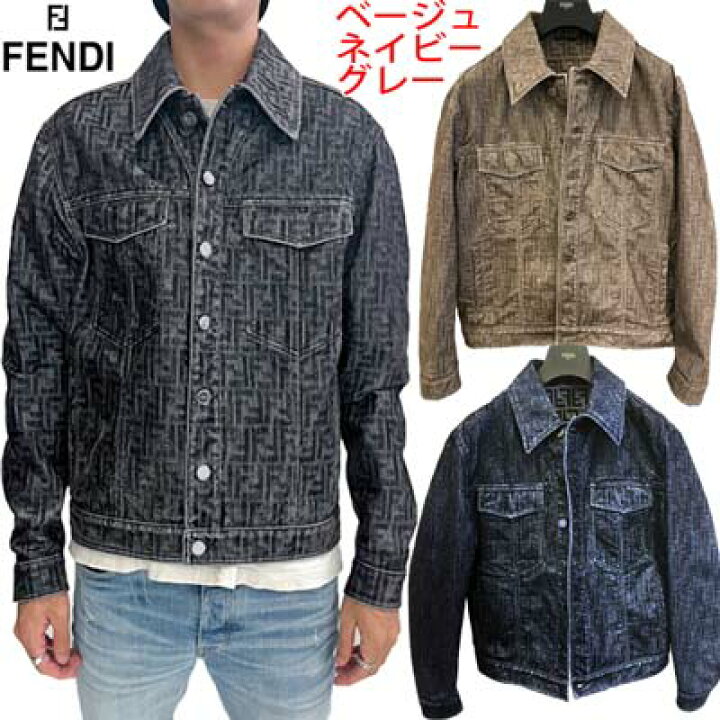 楽天市場】フェンディ FENDI メンズ アウター デニムジャケット G  