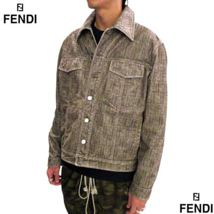 楽天市場】フェンディ FENDI メンズ アウター デニムジャケット G - G 