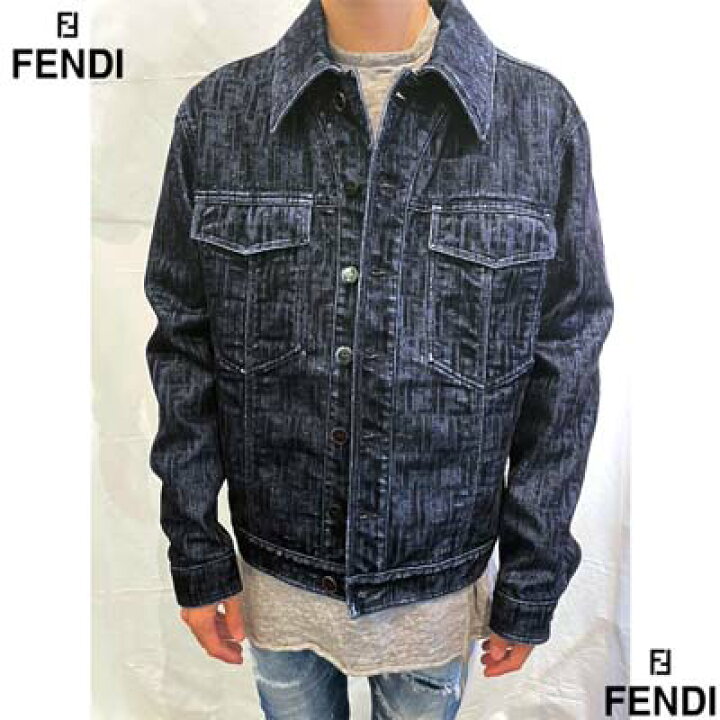 楽天市場】フェンディ FENDI メンズ アウター デニムジャケット G  
