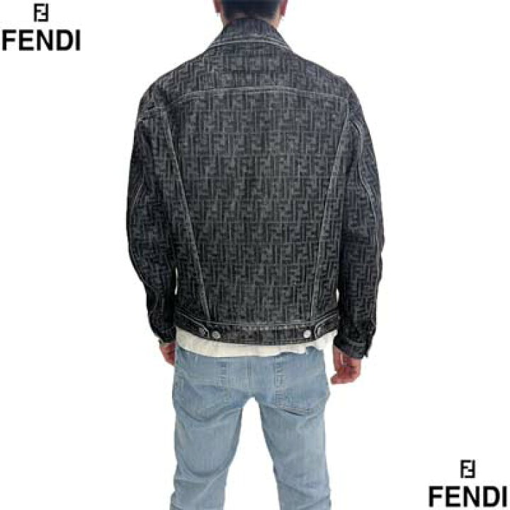 楽天市場】フェンディ FENDI メンズ アウター デニムジャケット G  