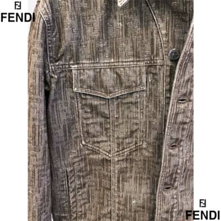 楽天市場】フェンディ FENDI メンズ アウター デニムジャケット G 