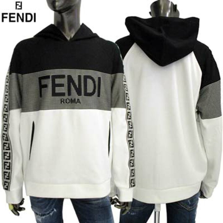 楽天市場】フェンディ FENDI メンズ トップス パーカー フーディ  