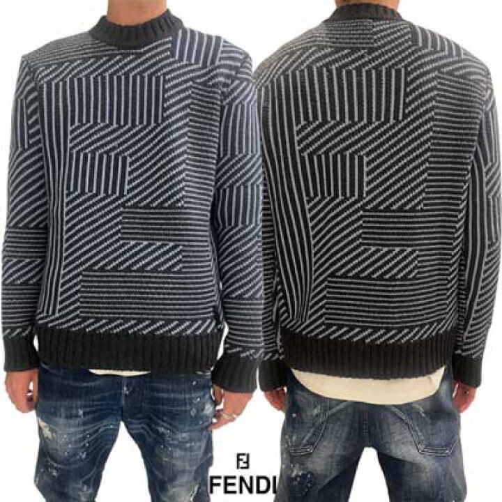 楽天市場】フェンディ FENDI メンズ トップス セーター ニット 全体  