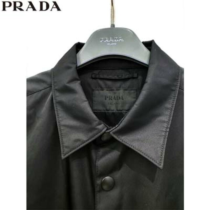 楽天市場】プラダ PRADA メンズ トップス シャツ 長袖 フロント/袖口  