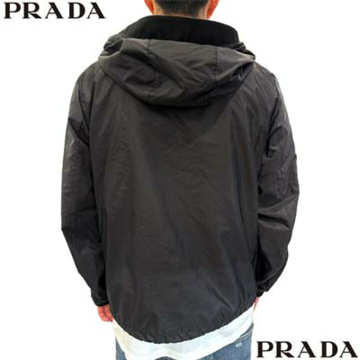 楽天市場】プラダ PRADA メンズ アウター ジャケット フロントジップ 