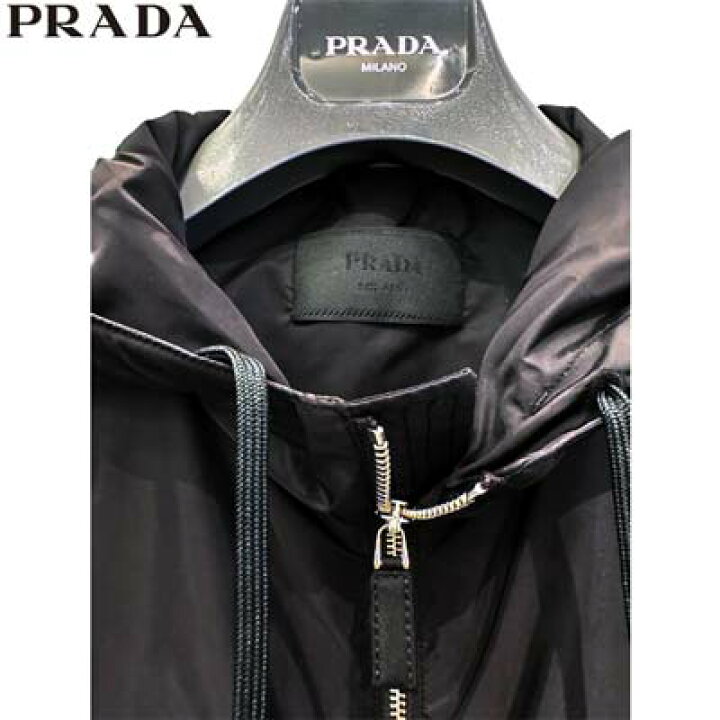 楽天市場】プラダ PRADA メンズ アウター ジャケット フロントジップ 