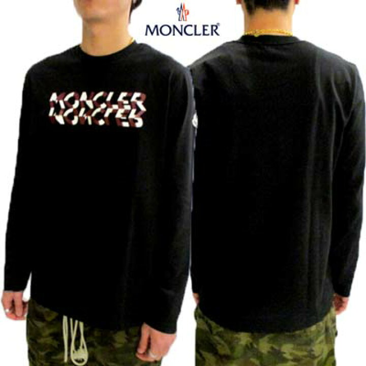 楽天市場】モンクレール MONCLER メンズ トップス ロンT Tシャツ 長袖 