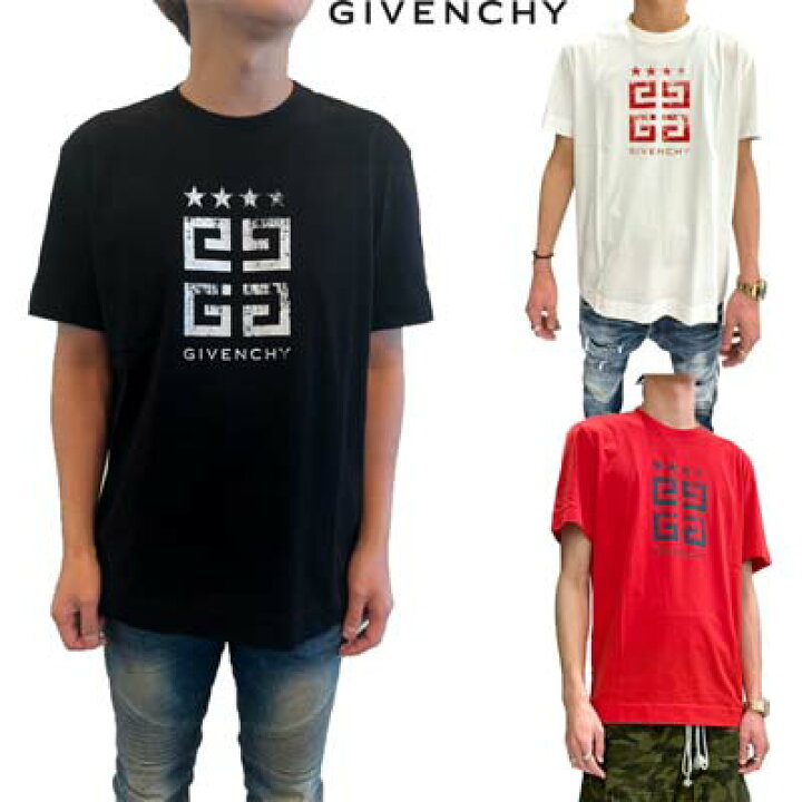 楽天市場】ジバンシー GIVENCHY メンズ Tシャツ 半袖 ロゴT フロント 