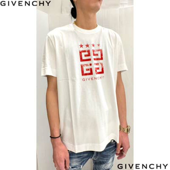 楽天市場】ジバンシー GIVENCHY メンズ Tシャツ 半袖 ロゴT フロント 