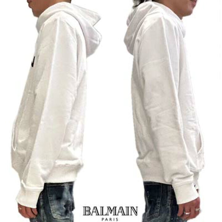 楽天市場】バルマン BALMAIN メンズ トップス パーカー フーディ 