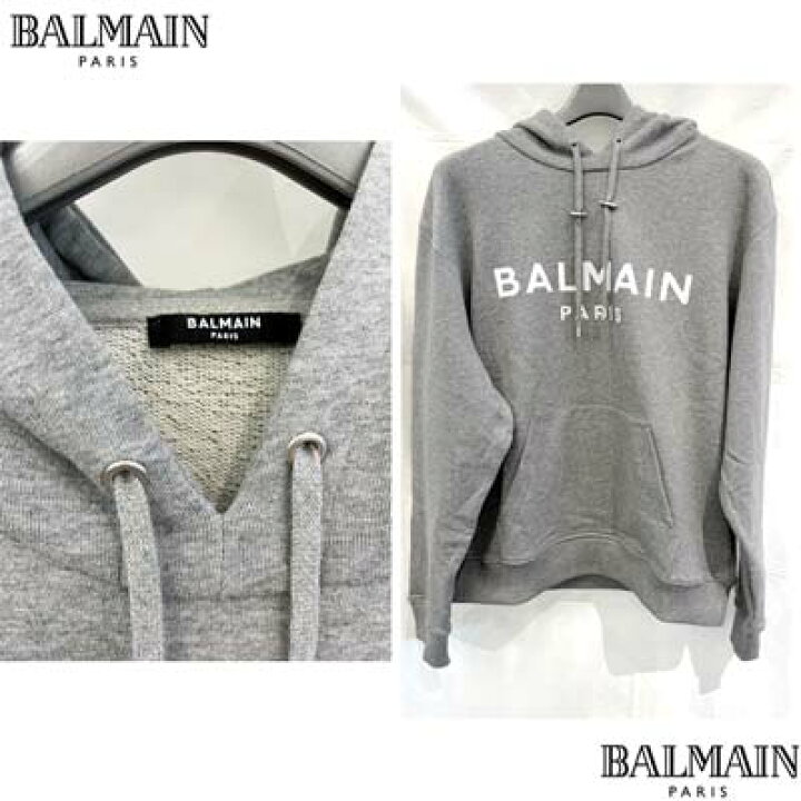 楽天市場】バルマン BALMAIN メンズ トップス パーカー フーディ