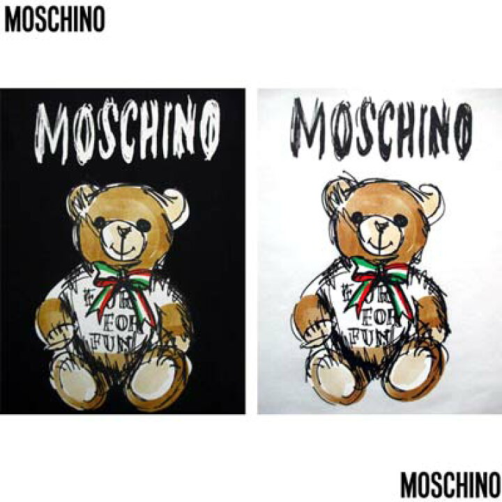 楽天市場】モスキーノ MOSCHINO メンズ トレーナー スウェット 2色展開  