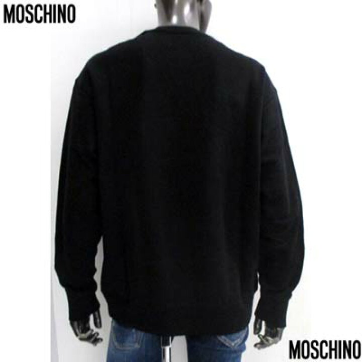 楽天市場】モスキーノ MOSCHINO メンズ トレーナー スウェット 2色展開  