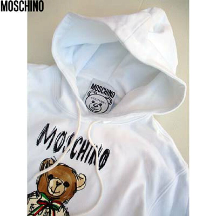 楽天市場】モスキーノ MOSCHINO メンズ パーカー フーディ スウェット 