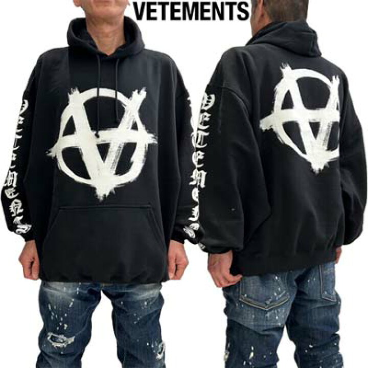 楽天市場】ヴェトモン VETEMENTS メンズ プルオーバー スウェット ユニ 