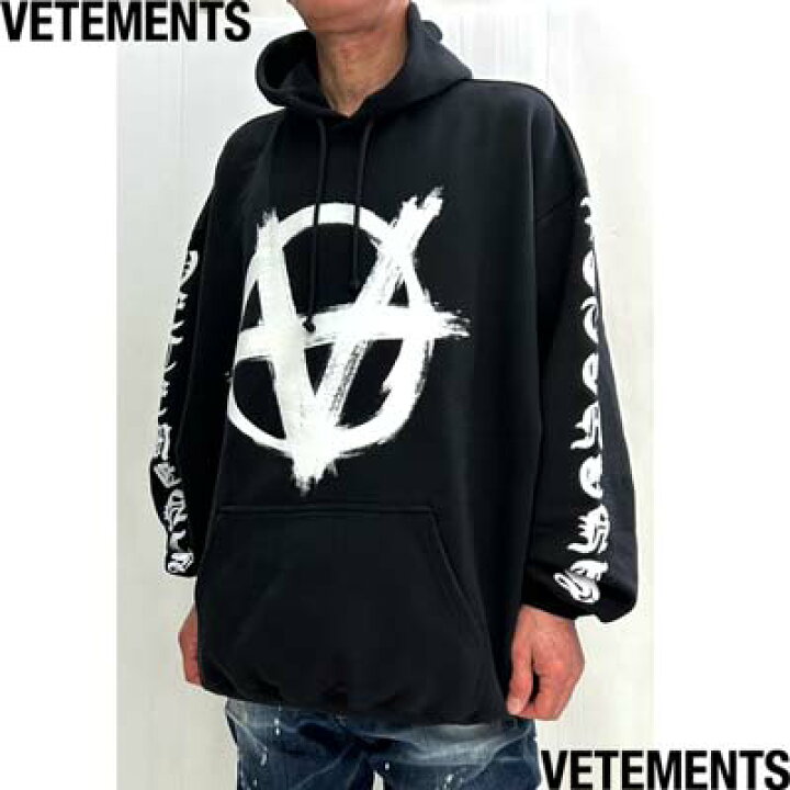 楽天市場】ヴェトモン VETEMENTS メンズ プルオーバー スウェット ユニ  