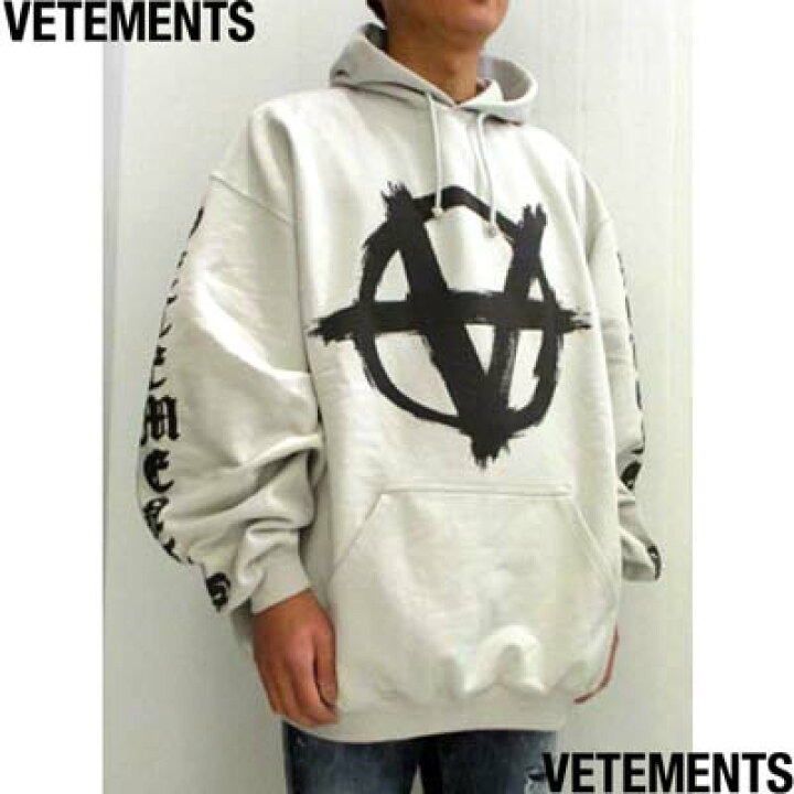 楽天市場】ヴェトモン VETEMENTS メンズ プルオーバーパーカー 