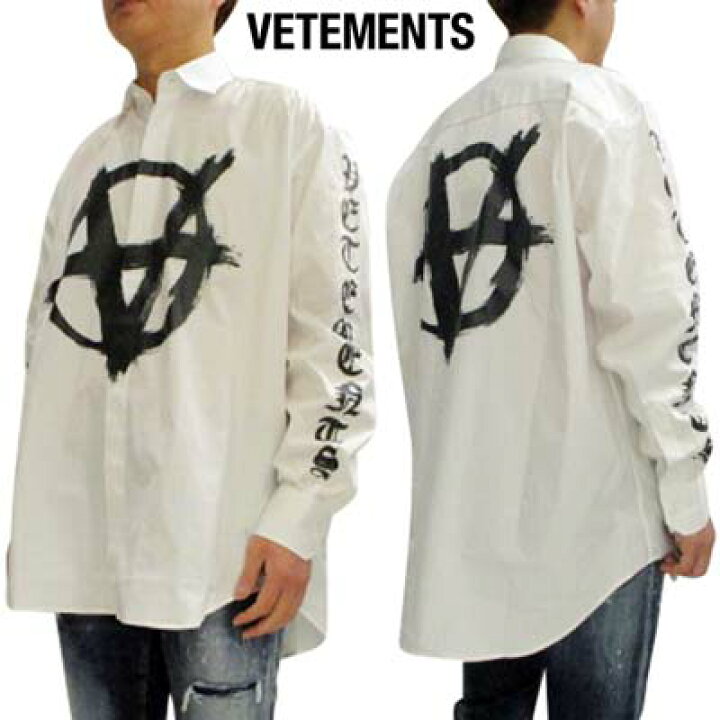 楽天市場】ヴェトモン VETEMENTS メンズ シャツ 長袖 ユニセックス可 