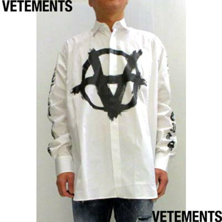 楽天市場】ヴェトモン VETEMENTS メンズ シャツ 長袖 ユニセックス可 