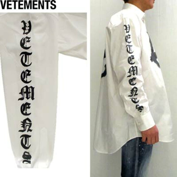 楽天市場】ヴェトモン VETEMENTS メンズ シャツ 長袖 ユニセックス可 