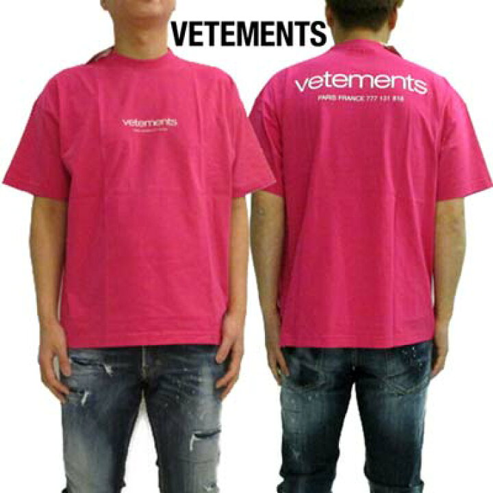 楽天市場】ヴェトモン VETEMENTS メンズ Tシャツ 半袖 ユニセックス可 