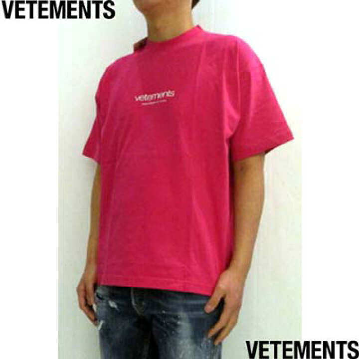 楽天市場】ヴェトモン VETEMENTS メンズ Tシャツ 半袖 ユニセックス可 