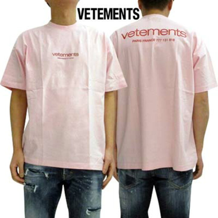 楽天市場】ヴェトモン VETEMENTS メンズ Tシャツ 半袖 ユニセックス可 