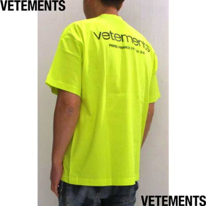 楽天市場】ヴェトモン VETEMENTS メンズ Tシャツ 半袖 ユニセックス可 