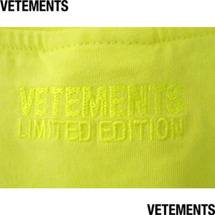 楽天市場】ヴェトモン VETEMENTS メンズ Tシャツ 半袖 ユニセックス可 