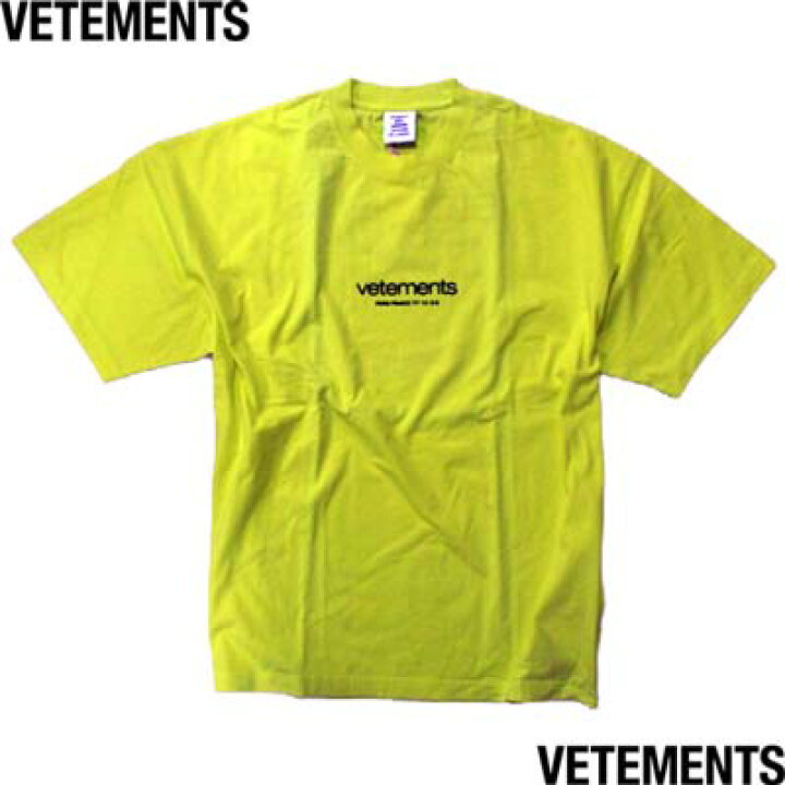 楽天市場】ヴェトモン VETEMENTS メンズ Tシャツ 半袖 ユニセックス可 