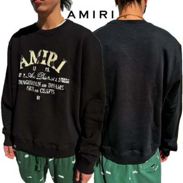 楽天市場】アミリ AMIRI メンズ トップス トレーナー スウェット  