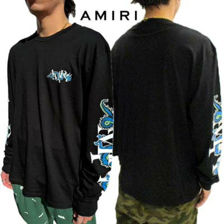 楽天市場】アミリ AMIRI メンズ トップス ロンT Tシャツ ロングTシャツ 